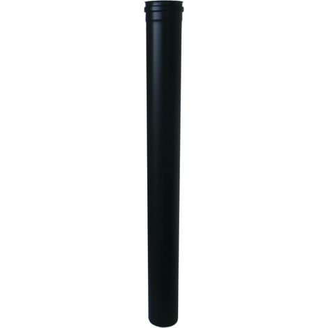 Ati - Tubo Inox Nero Ø80 Inox 316L - 150 Cm
