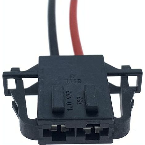 Die Steckverbinder 1J0972762/1J0972752 sind Einzelstecker, die für Gebläsemotoren von Volkswagen CC, Passat und Jetta geeignet sind.
