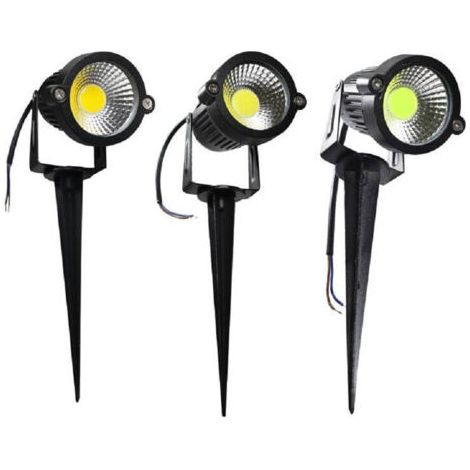 Led Faretto Cob 5 W Giardino External Faretto Es06 Luce 4000k 6500k 3000k Verde (1/5)