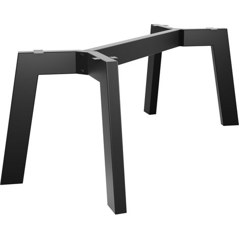 MetaloPro Barax Special Extreme structure de table – Pieds en A en acier, revêtement par poudre, design robuste pour table à manger ou bureau 160x80x72 cm (1/5)