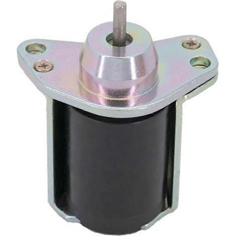 Électrovanne d'arrêt de carburant 12 V pour excavatrice (référence 1503ES-3TNA72) compatible avec les moteurs 3TNE78, 3TNE82A, 3TNE88 et 3TNA72 (référence 119285-77952). (1/5)