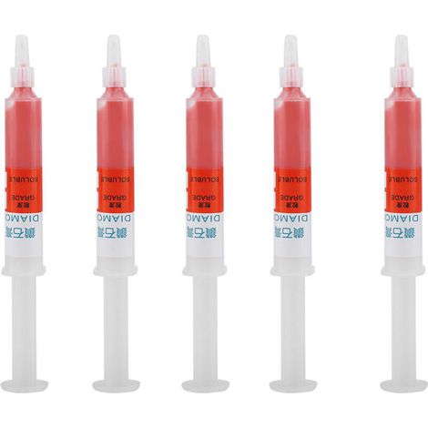 5-teiliges Set Diamantschleif- und Polierpaste, Schleifnadelrohr W1.5 6000-Crezuo