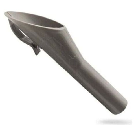 Fuel funnel, diesel fuel funnel, angled fuel funnel, petrol funnel for Ford 1833948 1782177 2050651 8U5A17B068BB, grey, without cap (1/4)