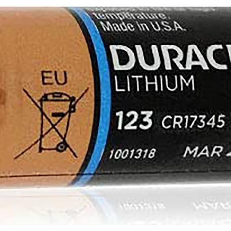 Pila de litio Photo Ultra M3 V3 DL123 Duracell (1/5)