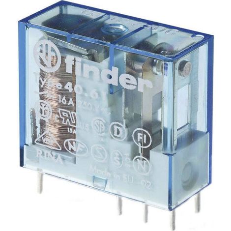 Rele 110vdc 1cto Conmutado 16a/250vac Finder 40.61.9.110.0000