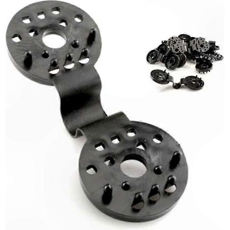 Lot de 100 pinces solides pour fixation de toile d'ombrage, clips de serre résistants pour support de brise-vue extérieur (1/5)