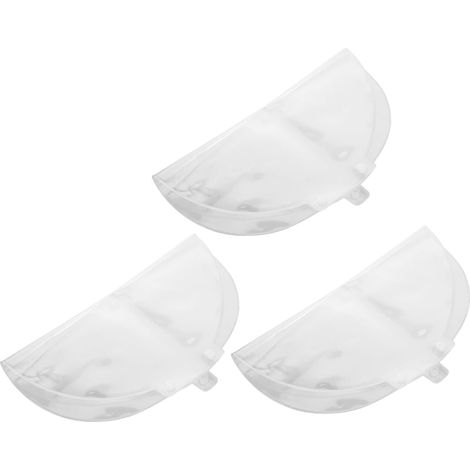 3pièces Lot de Pochettes Rondes pour Ventilateur Housse de Protection Transparente Sac de Rangement Anti-poussière pour Ventilateur (1/5)