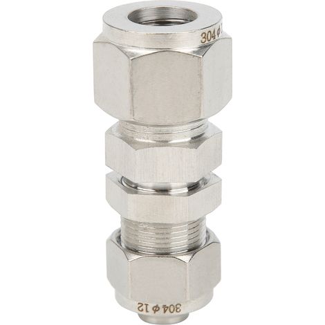 2 raccords rapides en acier inoxydable 304 pour montage sur cloison, conversion tuyau rigide vers flexible Ф1210 (1/5)
