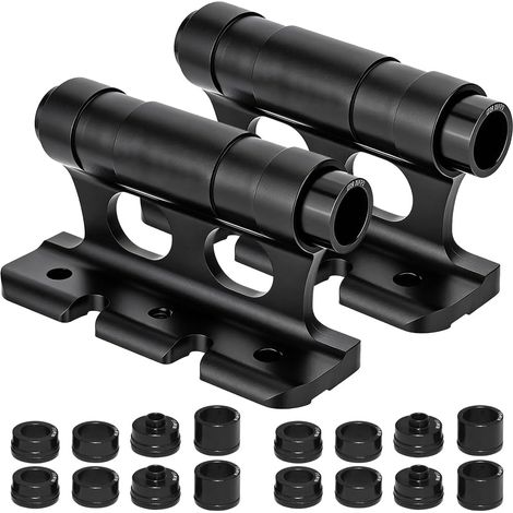 Fourche de vélo, 2 pièces, support de fourche de vélo en alliage d'aluminium, support de fourche de vélo, porte-vélo avec dégagement rapide pour 5/12/15 x 100 mm, 15 x 110 mm (1/5)