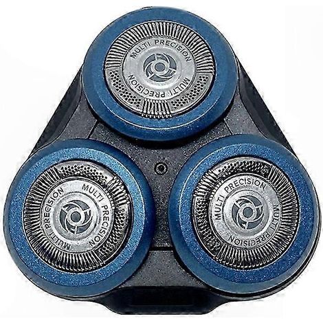 Ersatz-Rasierkopf für die Elektrorasierer S6000, S6011, S6015, S6840, S6550, S6580, S6670, S6688, S6875 und S526, kompatible Ersatzklingen, Präzisionsschneideset, für den täglichen Gebrauch, silberfar (1/5)