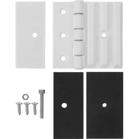 charnière de porte Plastique Blanche pour Sauna (1/5)
