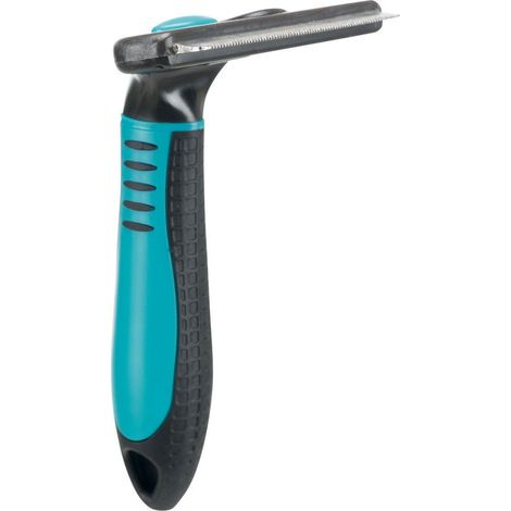 Brosse carde 8 × 14 cm pour chien - Trixie (1/5)