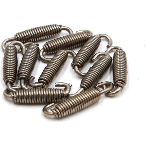 Ressorts De Crochet Pivot pour Échappement Moto Argent 43mm De Longueur, Conception Universelle, Pour Silencieux, Élimine La Fixation (1/3)
