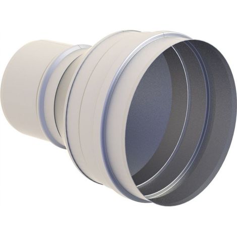 Extension de tuyau Ø 125 mm sur Ø 130 mm