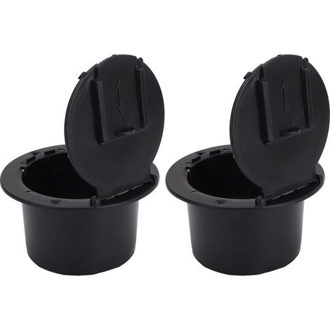 2 jeux de câbles électriques pour camping-car, trappe d'alimentation ronde ABS pour composants (1/5)