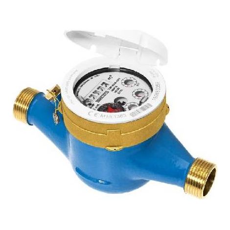 CONTATORE PER ACQUA MODELLO ASCIUTTO GETTO MULTIPLO Misura: 1" 1/2