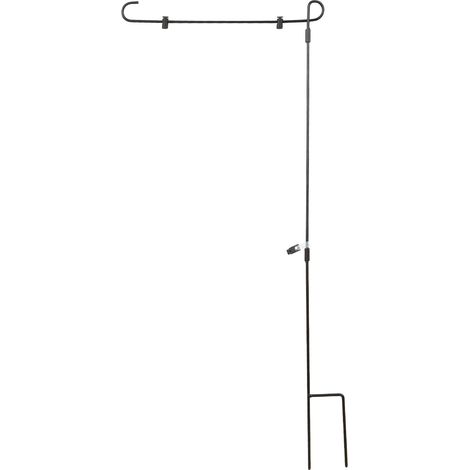 Metallener Gartenfahnenmast und Ständer für die Außendekoration windbeständiger und rostfreier Pavillon