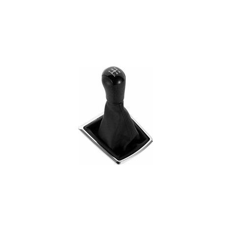 Pomo de palanca de cambios compatible, XU, para Ford Focus MK II 2005-2008 (5 velocidades), producto de calidad superior, duradero y fiable, materiales seleccionados, cumple con los estándares. (1/4)