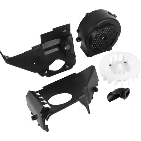 Ensemble de refroidissement de déflecteur d'air de ventilateur de moteur adapté aux VTT, karts et scooters GY6 125/150cc. (1/5)