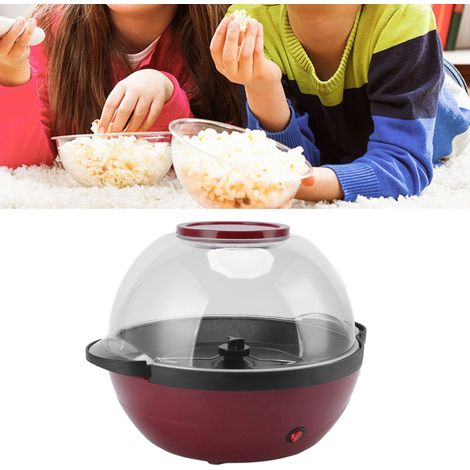 Máquina eléctrica para hacer palomitas de maíz, capacidad de 5 litros, mini máquina para la cocina, ABS, 35,5 x 25 cm, 850 W (1/5)