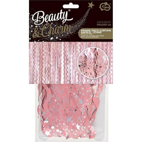 Tenda a spirale B&C rosa 100x200cm