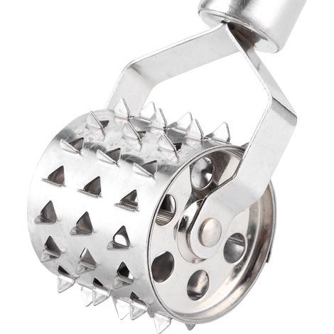 Attendrisseur de viande en acier inoxydable, rouleau, maillet, outil de cuisine pour bœuf, steak et poulet (1/5)