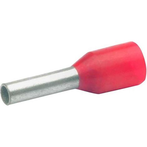 Puntalino a Bussola Preisolato Rosso per Cavo 1 mmq