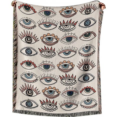 BEBUSINGOTO Tapis d'extérieur, couverture de pique-nique de Camping, décor Boho (1/5)