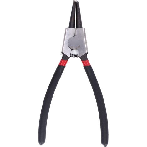 Pince à anneau élastique extérieure SK-112-9B en acier au vanadium chrome, mâchoire coudée 2mm, ouverture 32mm, outil manuel pour montage démontage (1/5)