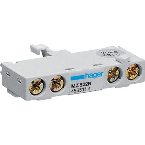 CA face av Disj.moteur 1F - DISJONCTEURS MULTI. HAGER MZ522N