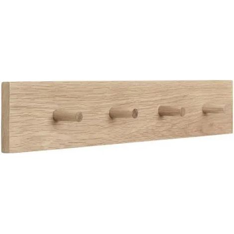 Attaccapanni hubsch folk medium legno quercia 60 cm