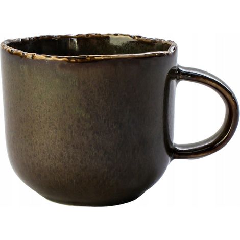 Mentor Kubek ALGA Tasse Porzellan Dunkel 320 ml