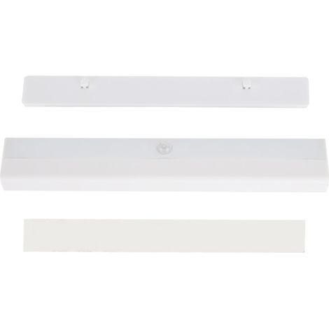 LED-Kleiderschrankleuchte mit Bewegungssensor, Nachtlicht, batteriebetrieben, intelligenter Sensorik, warmweißem Licht, hoher Helligkeit, niedrigem Energieverbrauch, langlebiger Leuchtstoffröhre.