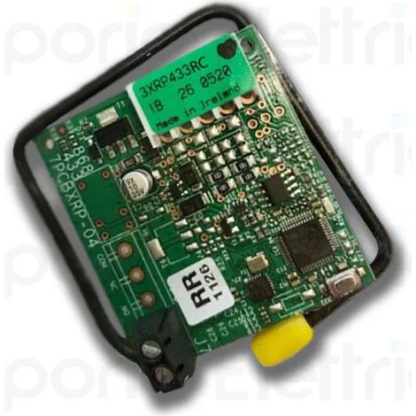 faac récepteur embrochable 1 canal rp1 433 rc 787856 (ex 787741)