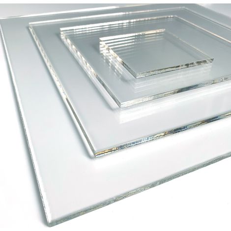 Signaletique.Biz France – Plaque de plexiglas transparent 6 mm – Dimensions 30 x 10 cm – Résistance 30 fois supérieure au verre – Découpe facile et précise (1/5)