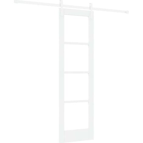 Maison Exclusive - Schiebetür Weiß 61 x 198,5 cm Massivholz Kiefe