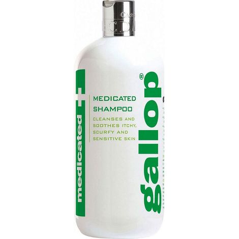 Gallop Medicated Shampoo elimina forfora desquamate per pelle arrosata e con prurito 500 ml