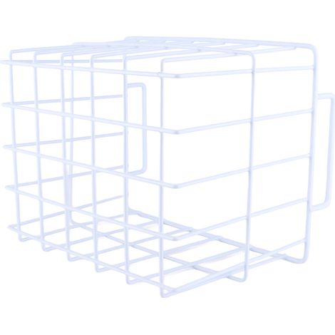 Panier pour réfrigérateur et congélateur, multifonctionnel, grande capacité, en métal et fil métallique, pour réfrigérateur, salle de bain et cuisine, 200 mm / 7,87 pouces (1/5)