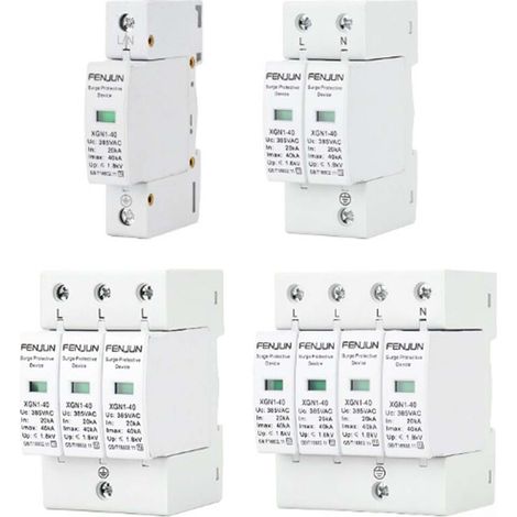 Parasurtenseur, 1 pièce 220V 2P/80KA Parasurtenseur basse tension Parafoudre (1/4)