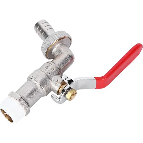 Adaptateur pour réservoir IBC, robinet d'arrosage, raccord de tuyau d'arrosage, pièces de rechange, robinet en laiton G1/2 po (1/5)