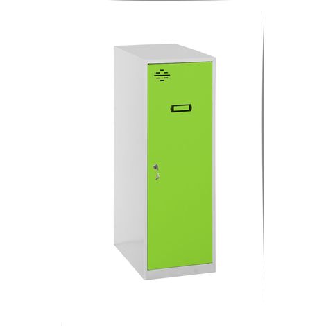 Simonrack Simonlocker Dism Möbelregal grau und grün