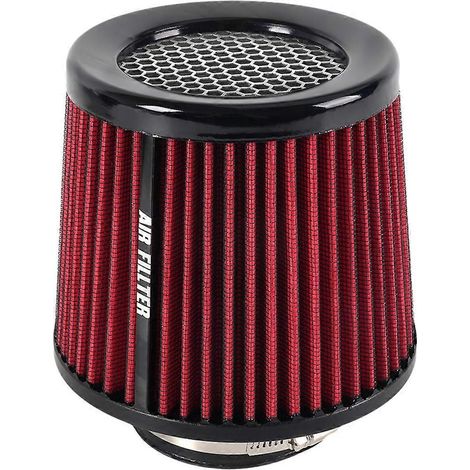 Auto-Luftfilter Hochleistungs-Luftfilter Pilzfilter Rot-- (1/5)