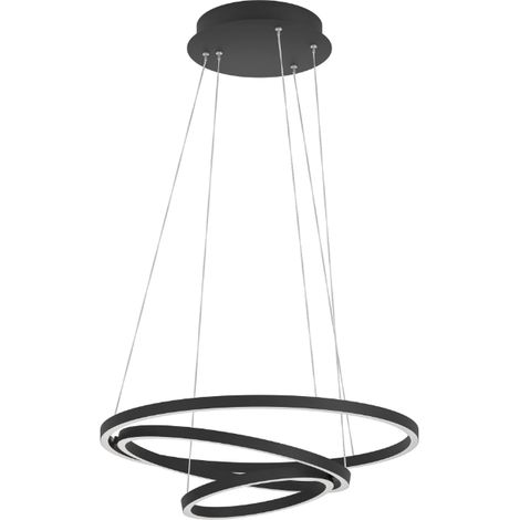 EGLO - Lobinero-Z pendant black Ø57 - TW - Zigbee, Bluetooth