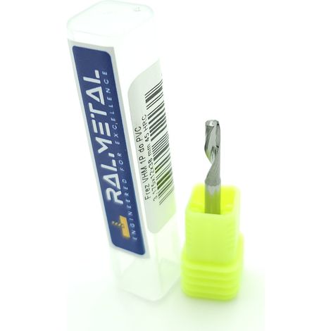 Fresa VHM a 1 tagliente per PVC Legno 3.175 x 12 x 38 (1/3)