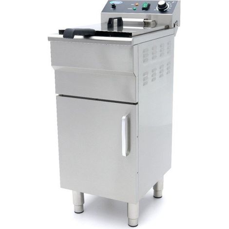 Friteuse Professionnelle ECO 16 L - 1 paniers - avec robinet de vidange et support - 230V, MONO (1/5)
