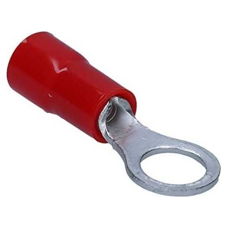 Capocorda a Occhiello 1,5 mm Preisolato Rosso Foro 5 Cembre