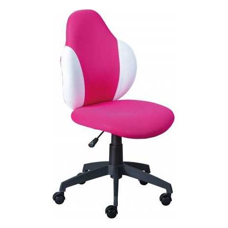 Poltroncina ragazzo Inter Link in morbido pu colorato lampone/bianca (1/5)