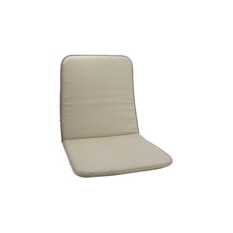 CUSCINO SCHIENALE BASSO DOUBLE BEIGE- GEMITEX- 8,0 pz