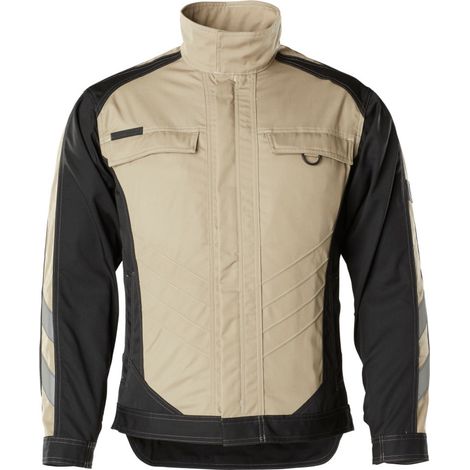 Mascot UNIQUE Arbeitsjacke Fulda 12209 Gr. 3XL hellkhaki/schwarz (1/4)