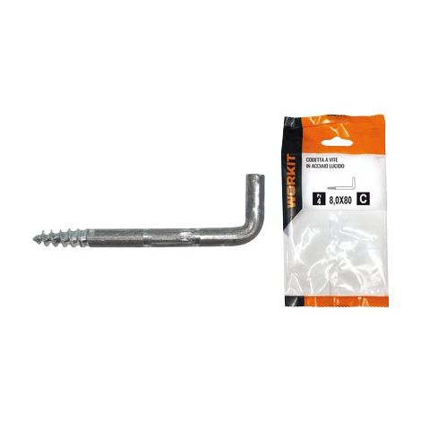 CODETTA A VITE SELF WORKIT - MM  8X 80 CF=PZ 4- 5 confezioni